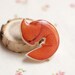 Fox brooch - Cute animal brooch - Animal jewelry (BH010)