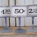 Vintage Store Price Display Stand