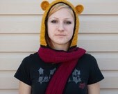 Custom crochet scoodie - 2 colors