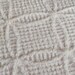 vintage chenille bedspread, 106 x 96