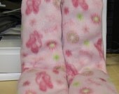 Fleece Socks Kids Children and Toddler Sizes Choice of Fabrics Pink  Ballet  Multi Sport Dinosaurs