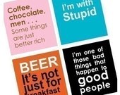 Sassy Sayings and Funny Quotes - Scrabble Images-Digital sheet-PDF-pendant images-BUY  2 Get 1 FREE