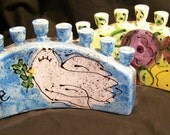 Peace Bird Menorah