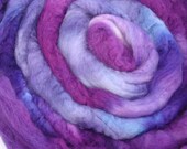 Hand dyed BFL Top - 4 oz - Sassy