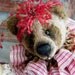 Mohair Panda Bear Handmade Collectible by avintageobsession on etsy