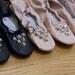 Studded Ballet Slippers: BLACK 7