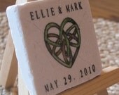 Save The Date Magnets, Celtic Intertwining Heart, Set of 60