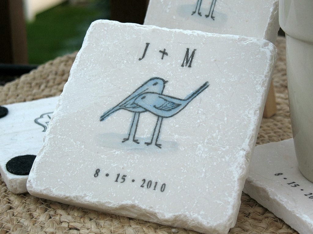 Wedding Coaster Favor Sample