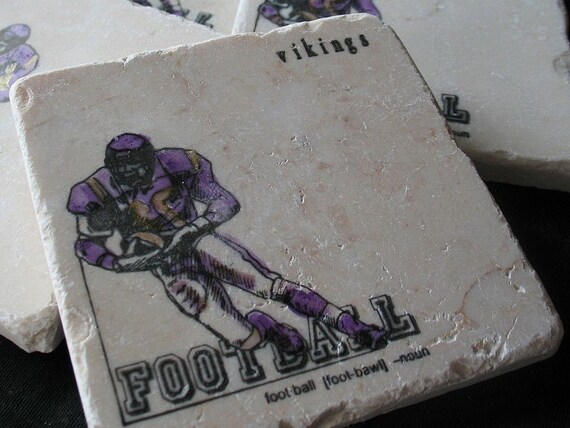 Football Coasters, Set of 4