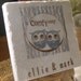 Comfy Cozy Owl Love Painted Absorbent Tile Coasters, Set of 4, Personalization Available