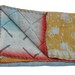Vintage Quilt - Throw - katha traditional quilts- Ethnic - Quilted bedcovers - sari quilt - Vintage blanket - twin / full size