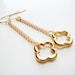 Clover Earrings - Gold