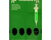 REANIMATOR vintage style movie poster