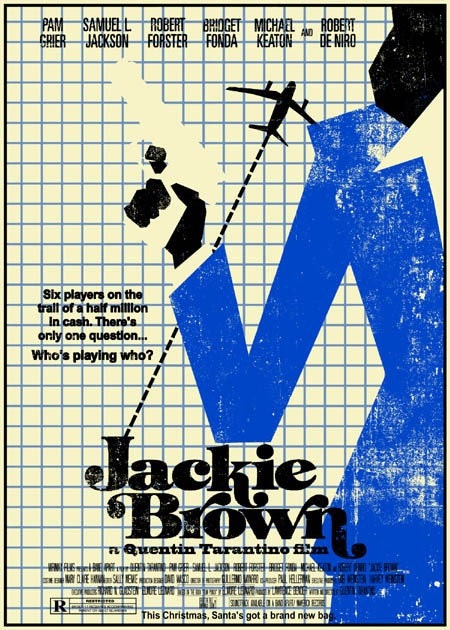 Jackie Brown vintage style 5x7 print