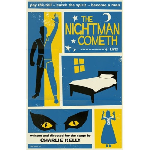 It's Always Sunny In Philadelphia vintage style movie poster Nightman