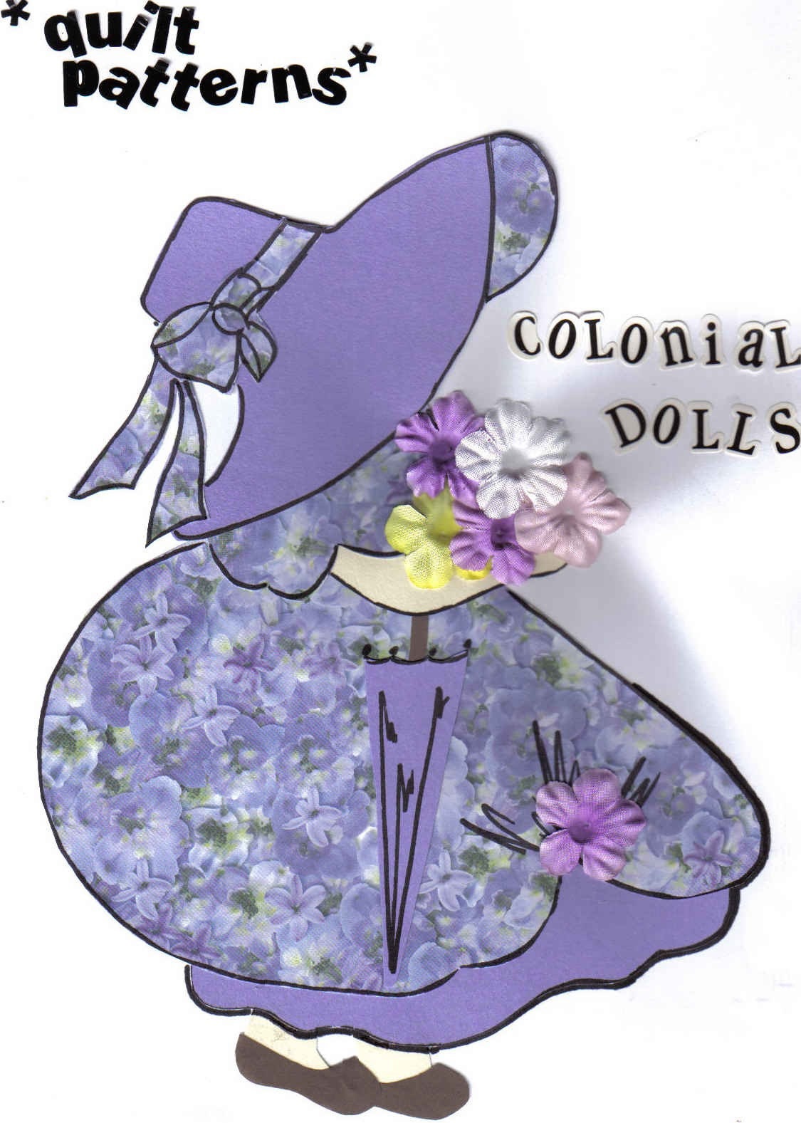 Colonial Doll Quilt Patterns By PatternGems On Etsy