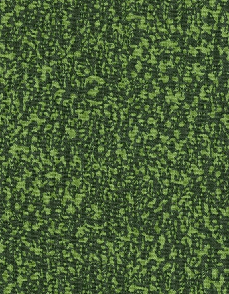 1 FQ autopia oil spatter - tonal green