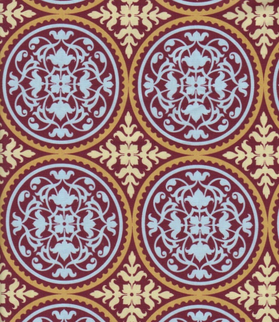 1 yd. chestnut hill - ironwork, eggplant