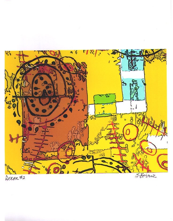 Archival Digital Print of Original Screenprint - Decon 2