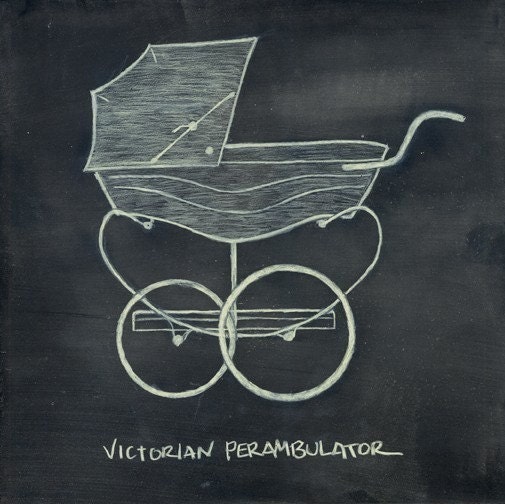 Victorian Perambulator PRINT