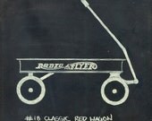 Red Wagon  PRINT
