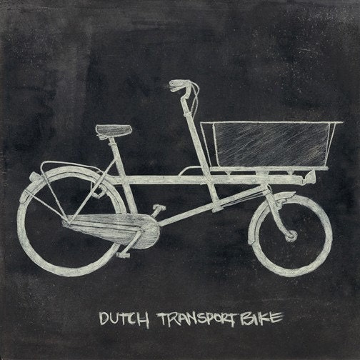 Dutch Transport Bike PRINT