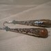 Long earrings, Aqua Jasper Teardrop, Gemstone Earrings with Silver Cone, opal