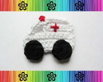 Crochet pattern: TOY TRACTOR - Printed leaflet in UK crochet terms