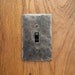Hammer Textured Single Switch/Toggle Wall Plate