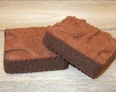 Felt Food Brownies