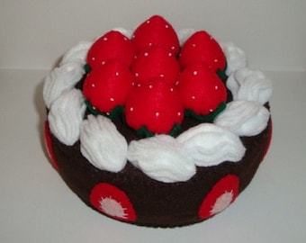 Felt Food Chocolate Cake