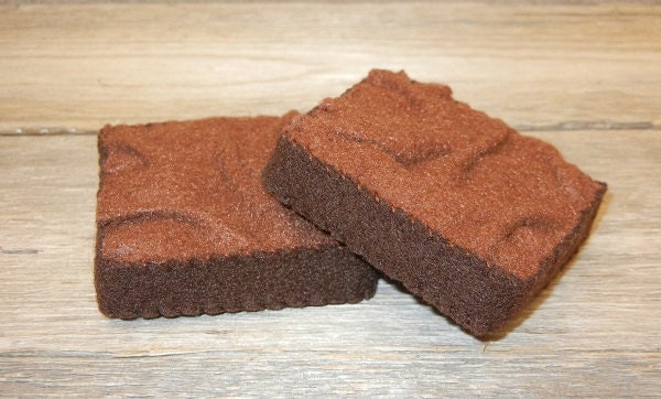 Felt Food Brownies