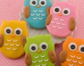 Owl Cookies, MINI SIZE - 2 dozen