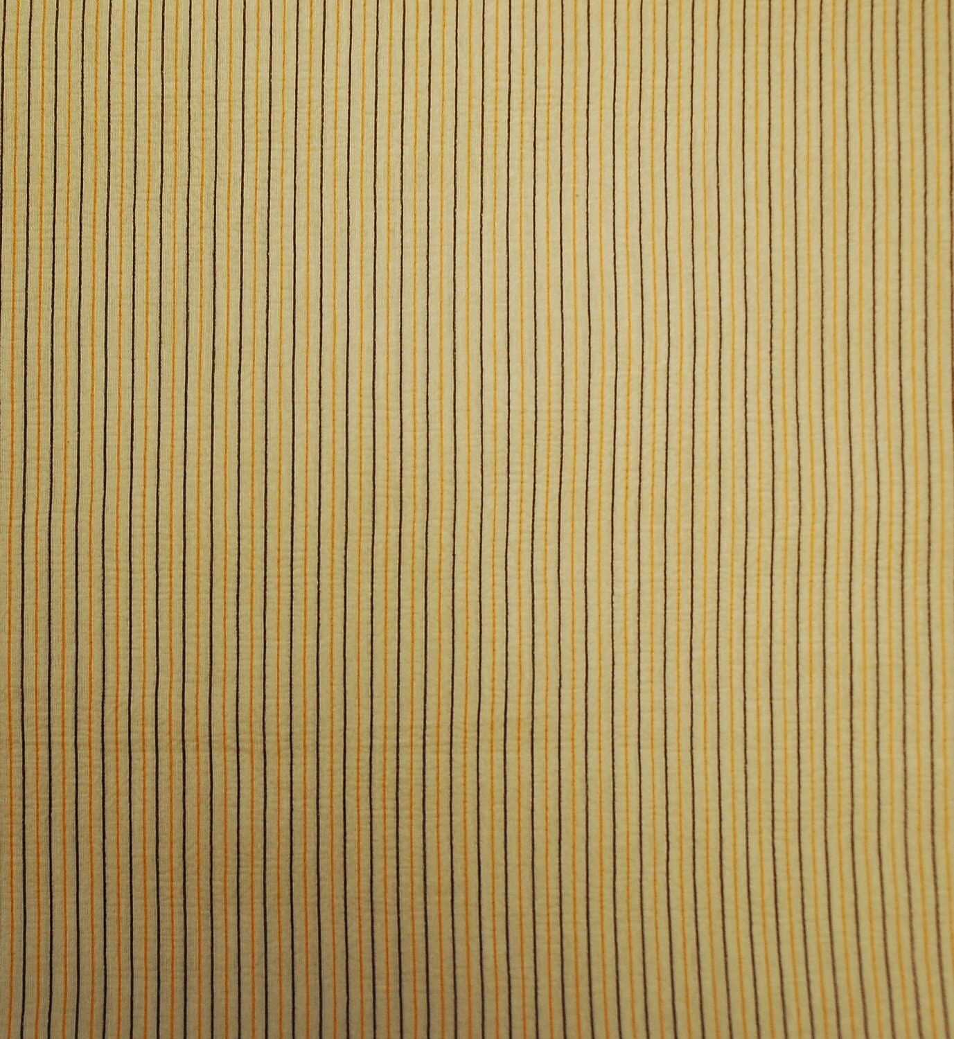 Yellow and Black Pinstripe Fabric by longhorncolby on Etsy