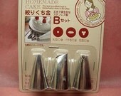 Cute Icing Nozzles-Florals (set of 3)