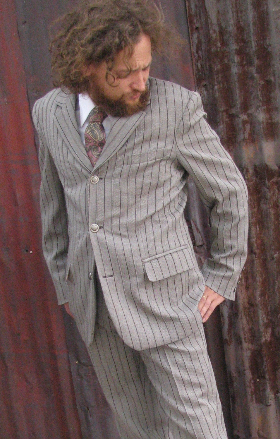 Italian Wool 3-Button Suit