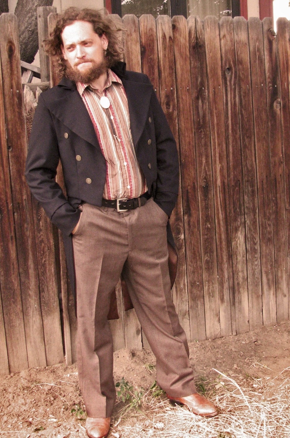 Wool Dress Coat--A Custom Tailcoat in Your Size