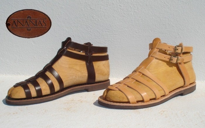 Greek Sandals Roman Grecian handmade leather sandals for men