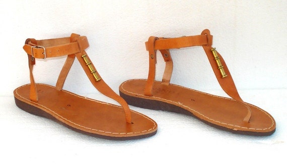 SPECIAL SALE-ANANIAS Roman Greek Sandals leather by AnaniasSandals