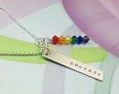 LGBTQ Pride and Courage Necklace