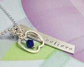 Eleventh Doctor Inspired Necklace: Believe In Me