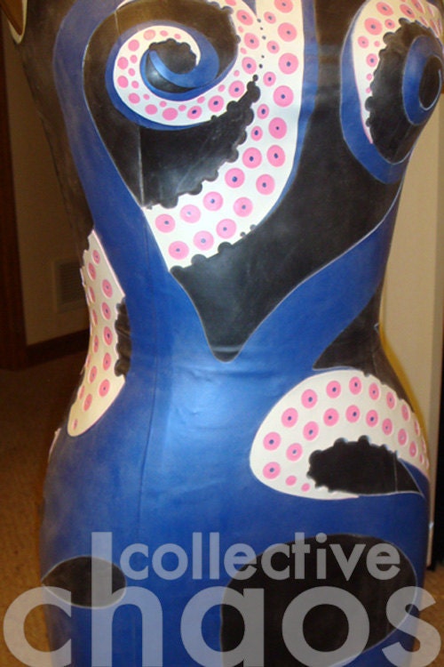 Latex Octopussy Dress