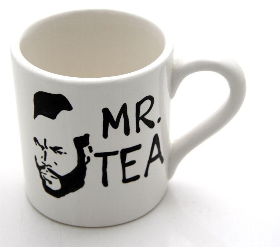 Tea Cup Featuring Mr. T an 80s Retro Flashback