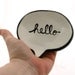 Hello trinket dish teabag holder ring holder