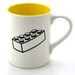 Dad Personalized Custom Mug Lego (R) Brick Mug