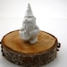 White Gnome Travels with Suitcase can be personalized