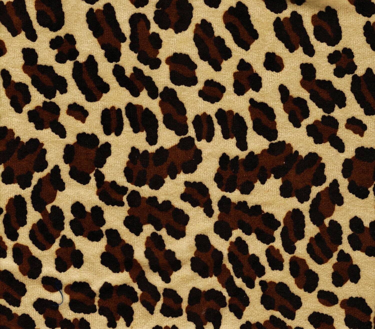Yellow Leopard Fabric