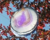 Purple Design Agate