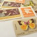 Wings of Kindness .. UNused Vintage Postage Stamps  .. post 10 letters