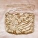 Golden Fang - Cream Faux Fur Purse